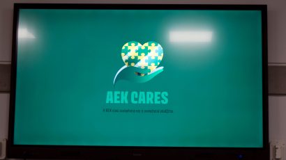 «Να γίνει το AEK C.A.R.E.S πρότυπο για την κυπριακή κοινωνία»