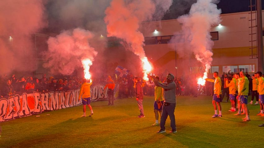 ΑΠΟΕΛ: Στον Αρχάγγελο οι οπαδοί και ντοπάρισμα ενόψει Ομόνοιας (βίντεο)