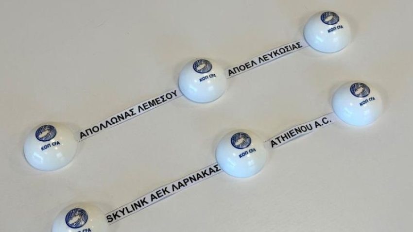 Κύπελλο Futsal: Απόλλων – ΑΠΟΕΛ και ΑΕΚ – Αθηαίνου AC στα ημιτελικά