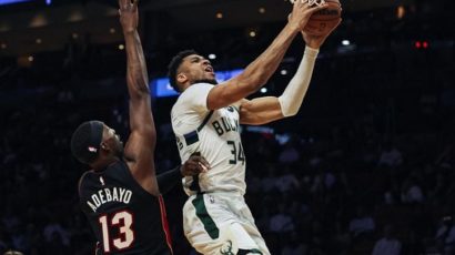 Ο σούπερ Αντετοκούνμπο δεν έφτανε για τους Μπακς στο Μαϊάμι