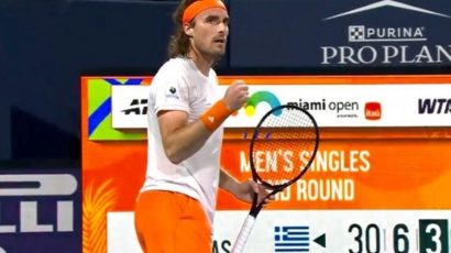 Πέρασε… αέρας τον Ντε Μινόρ ο Τσιτσιπάς