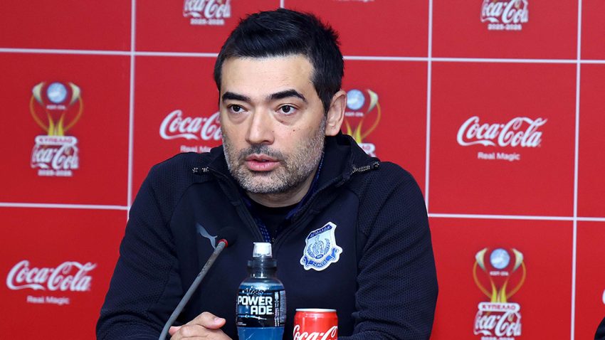 Φανούριος: "Έχουμε πείσμα να κατακτήσουμε το Κύπελλο"