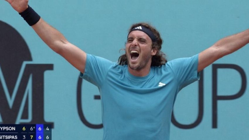 Με μεγάλη ανατροπή συνεχίζει στη Μαδρίτη ο Τσιτσιπάς!