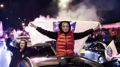 Έξαλλοι πανηγυρισμοί στη Βοσνία μετά την πρόκριση (vid+pics)